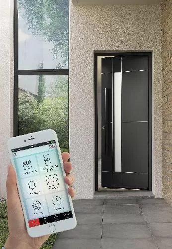 Porte d'entrée aluminium, PVC ou mixt Porte d'entrée aluminium, PVC ou mixt